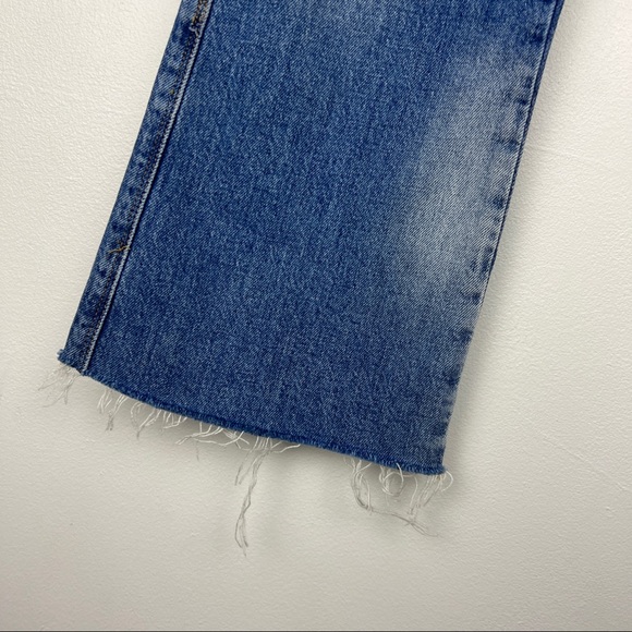 FRAME Sylvie Kick Boot Duncan Mixed Media Flared Jeans - Picture 4 of 8